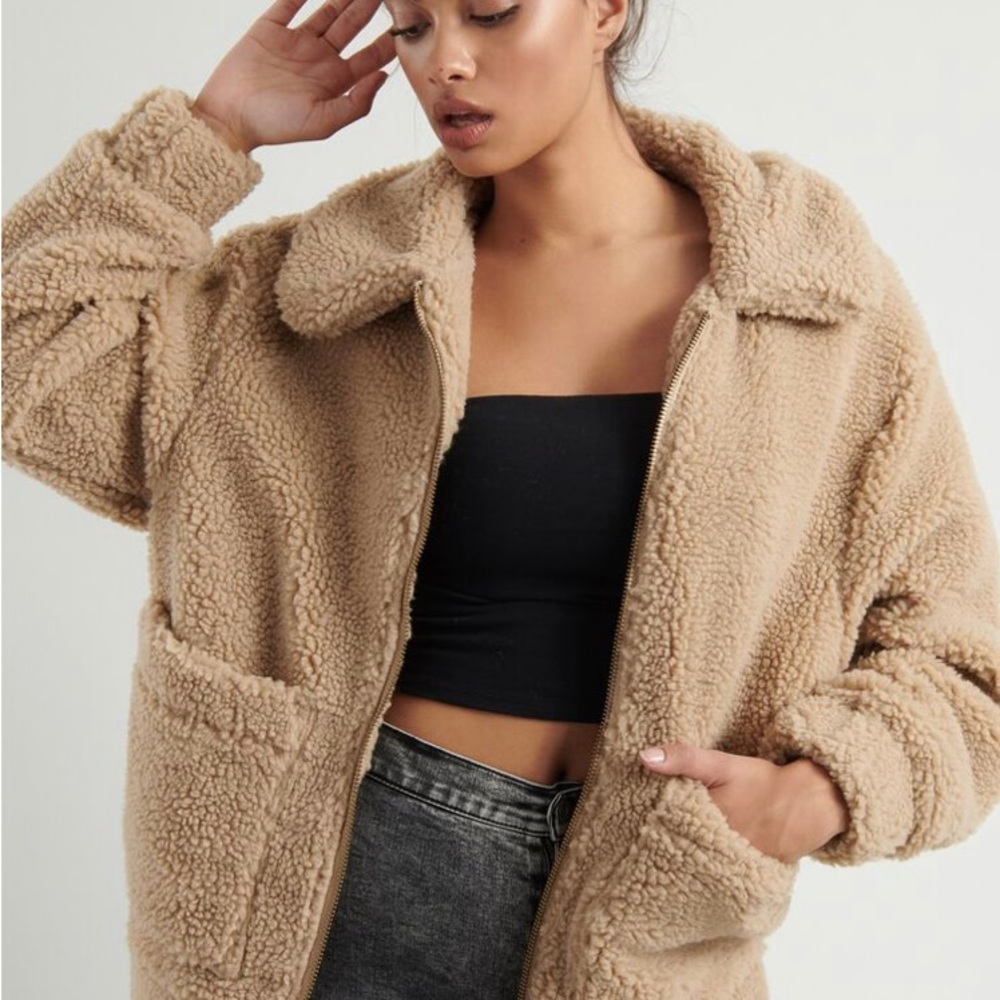 Beige Sherpa Jackst